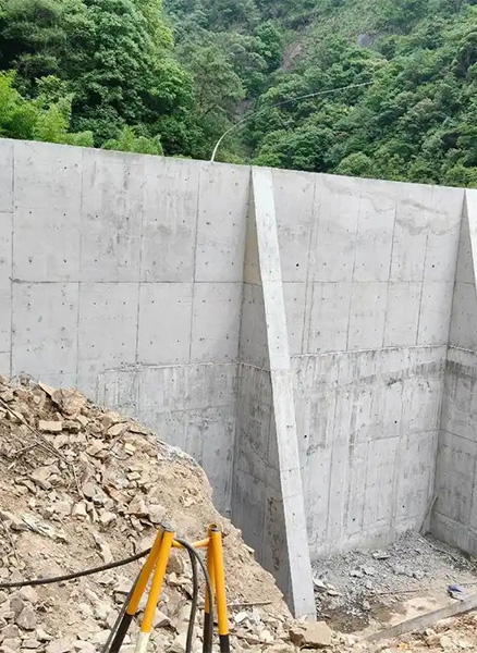 廊坊永清县重力式挡土墙